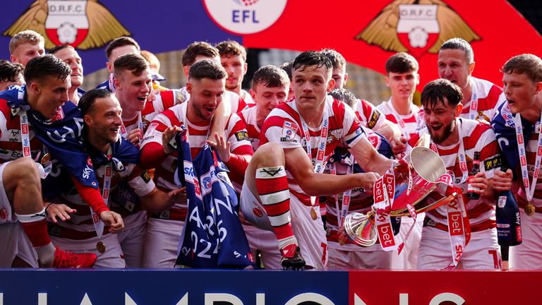 The 26-year-old captained Doncaster to the Sky Bet League Two title in 2024/25