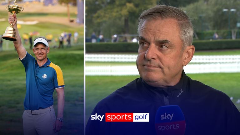 PAUL MCGINLEY LUKE DONALD RYDER CUP