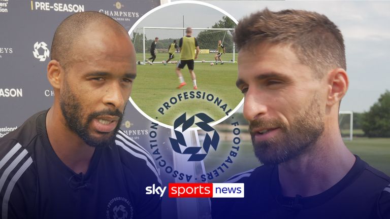 Current free agents Denis Odoi and Fabio Borini share how the PFA free agent camp is helping players out of contract like themselves try and find new club. 