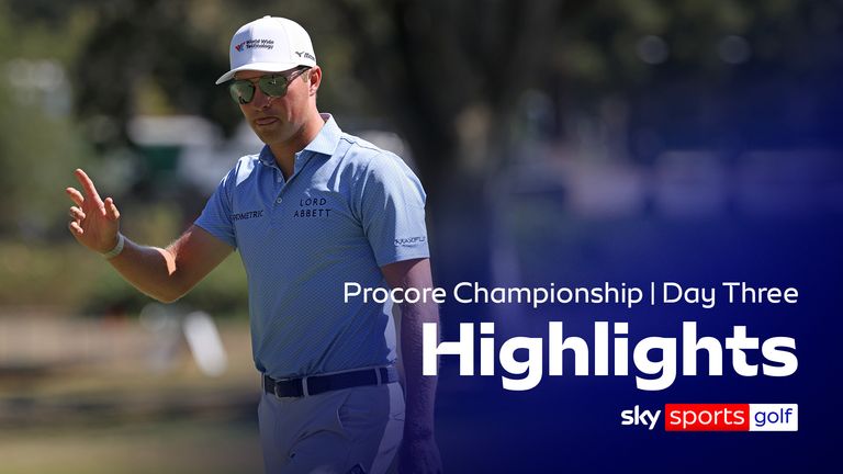 Highlights from day three of the Procore Championship on the PGA Tour in California.