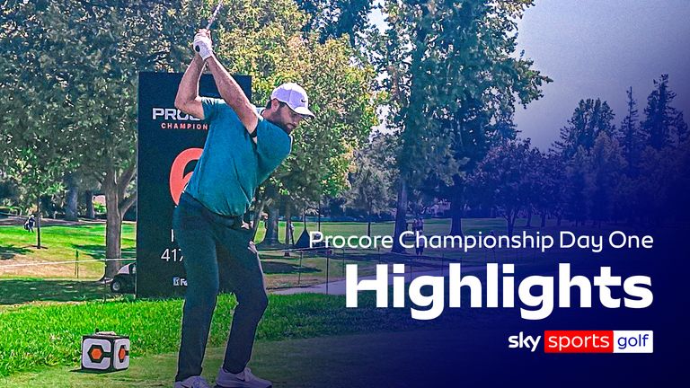 Scheffler struggles on day on of Procore Championship