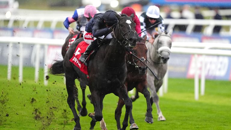 Puerto Rico races clear in the Champagne Stakes at Doncaster