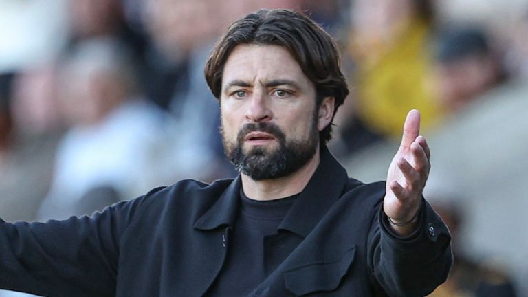 LIVINGSTON, SCOTLAND - SEPTEMBER 28: Rangers Head Coach Russell Martin during a William Hill Premiership match between Livingston and Rangers at the Home of the Set Fare Arena, on September 28, 2025, in Livingston, Scotland. (Photo by Alan Harvey / SNS Group)
