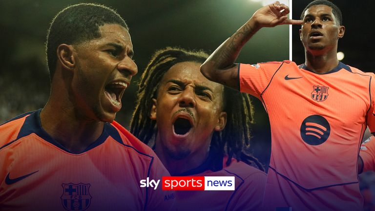 Marcus Rashford Barcelona 18 Eylül