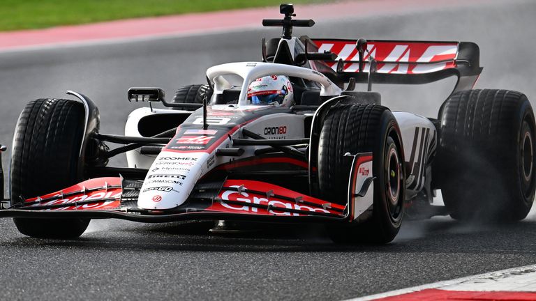 Romain Grosjean back on track with Haas at Mugello (Haas F1 Team image)
