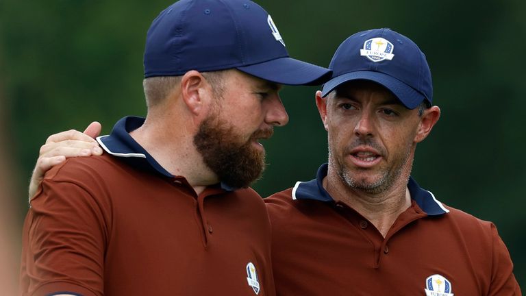 Rory MCIlroy, Shane Lowry (Ryder Cup) 