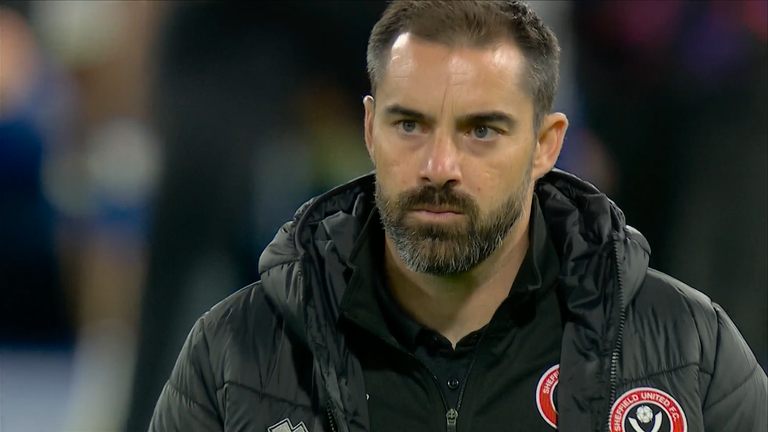 Ruben de Sheffield United se vendió después del silbato completo en Portman