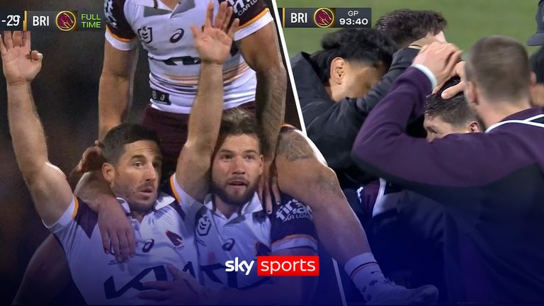 Watch as Broncos pull off stunning comeback as Bent Hunt scores a last-minute heroic against Raiders.