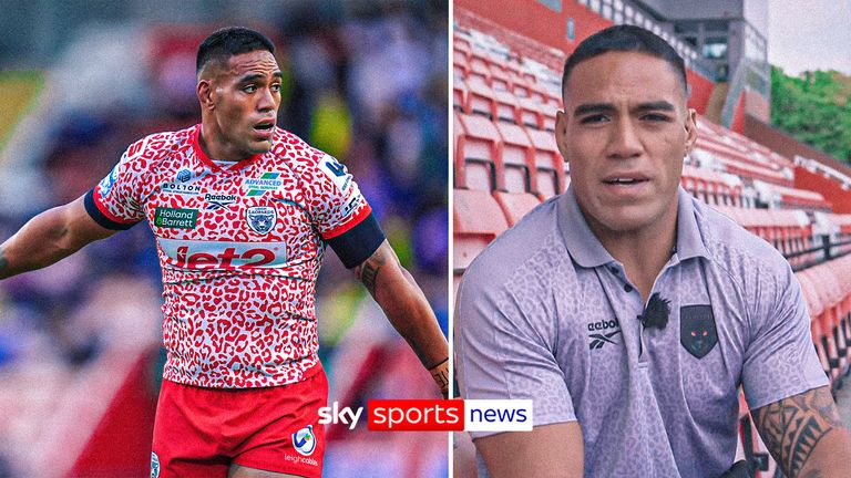 Leigh Leopards' Joe speaks ahead of Wakefield Trinity match-up.