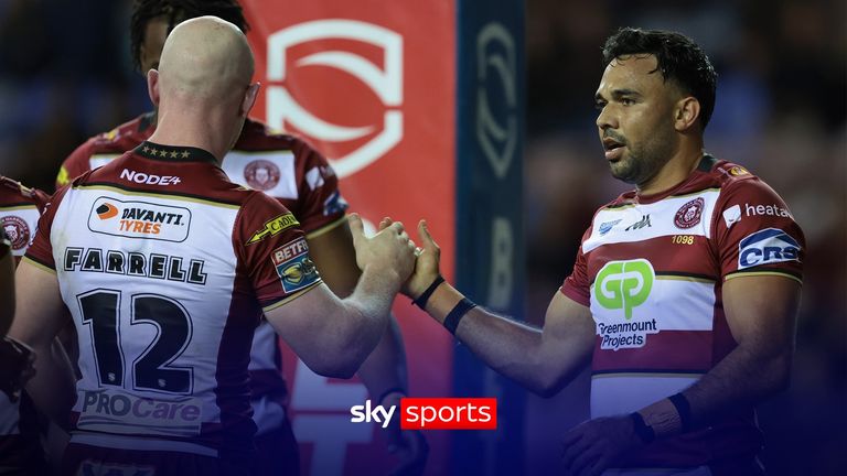 Bevan Fransız, Wigan Warriors normal sezonun son maçında Leeds Rhinos karşısında liderlik ettikleri için parlak bir takım denemesini tamamladı.