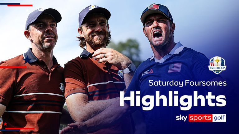 Sábado Foursomes Ryder Cup Destaques