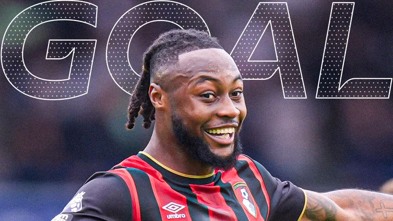 Semenyo scores for Bournemouth against Leeds