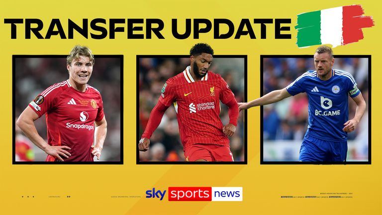 Transfer latest: Are Gomez, Hojlund and Vardy off to Italy?
