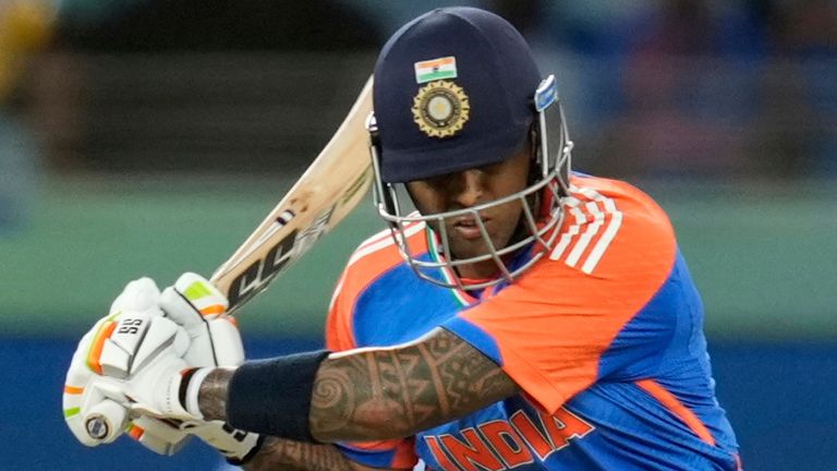 India T20 captain Suryakumar Yadav (Associated Press)