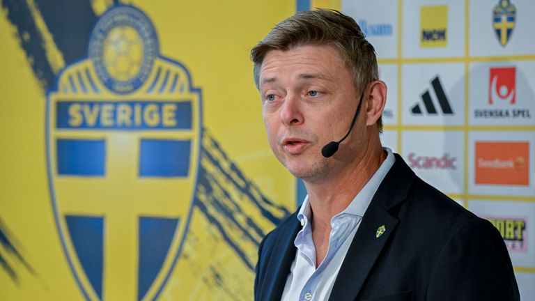 Sweden coach Jon Dahl Tomasson speaks exclusively to Sky Sports
