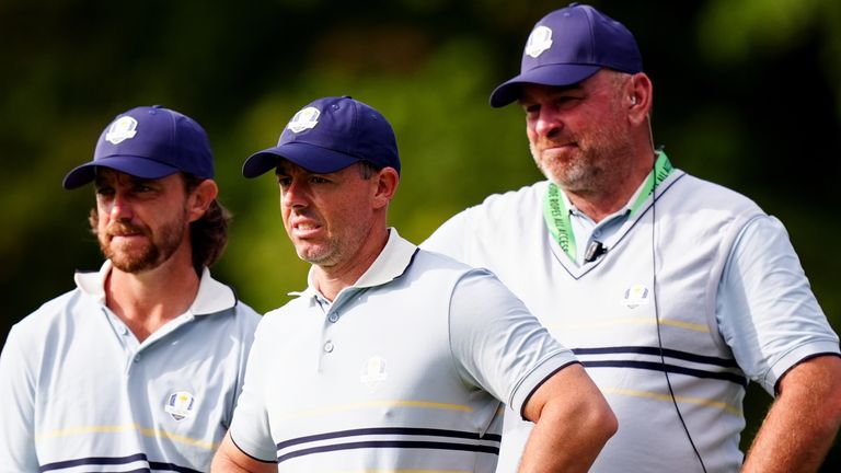Rory Mcilloy, Tommy Fleetwood, Tomas Bajorn