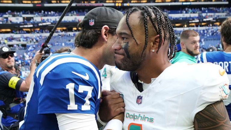 Miami Dolphins quarterback Tua Tagovailoa