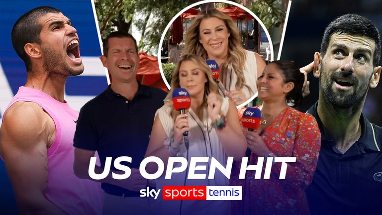 Marion Bartoli and Tim Henman joins Karthi Gnanasegaram as they discuss the eye-watering US Open semi-final clash and Marion shows off her dances moves by having a go at Pop Demon Hunters dance. 