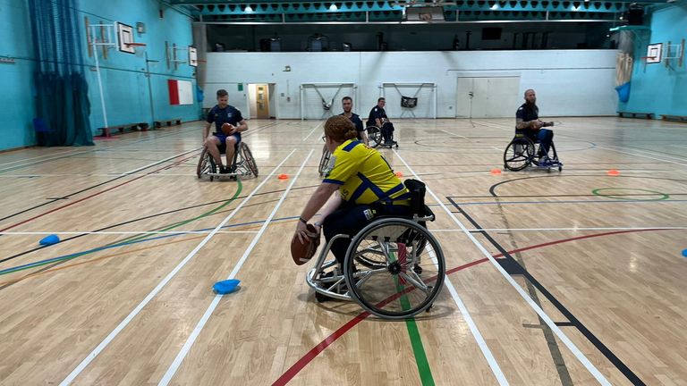 Wheelchair American Football