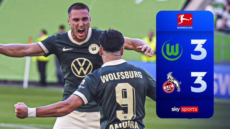 Wolfsburg 3-3 Koln | Bundesliga Highlights