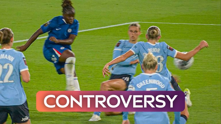 Chelsea handball shout vs Man City