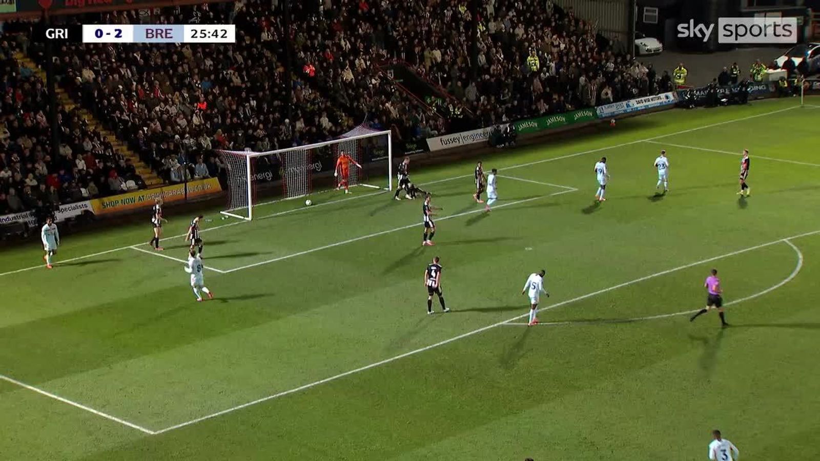 Lewis-Potter finishes off magical Nelson assist to double Brentford's lead
