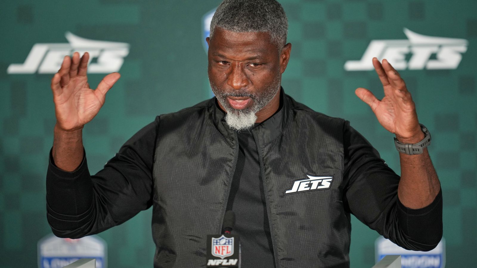 New York Jets in turmoil after embarrassing London display while Baker Mayfield underlines MVP candidacy