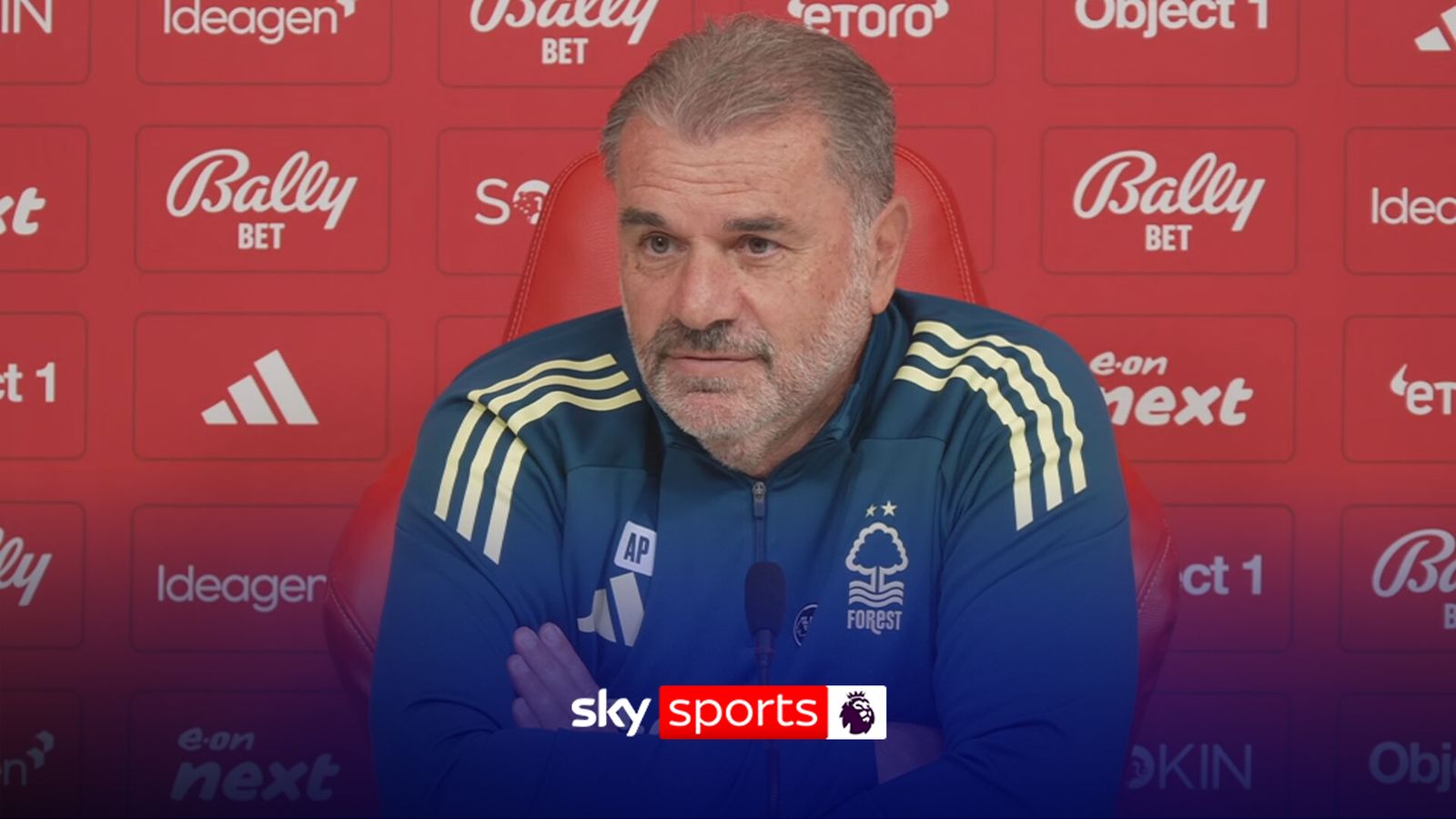 'The story always ends the same; me and a trophy' | Watch Ange's incredible speech from under fire boss