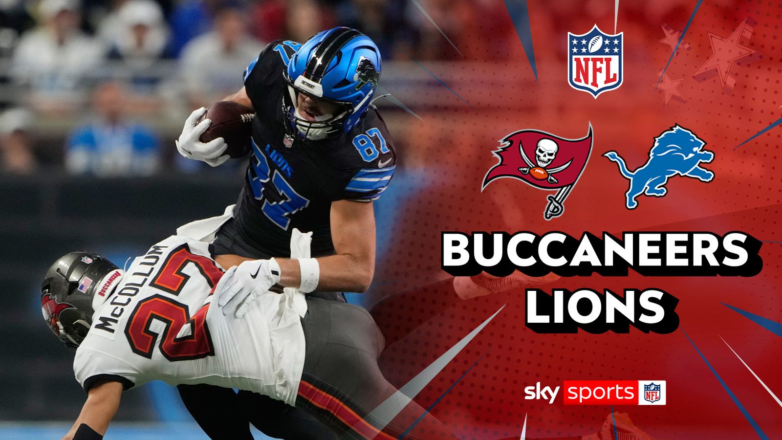 Tampa Bay Buccaneers @ Detroit Lions | 2025 Week Seven NFL highlights | NFL News | Sky Sports