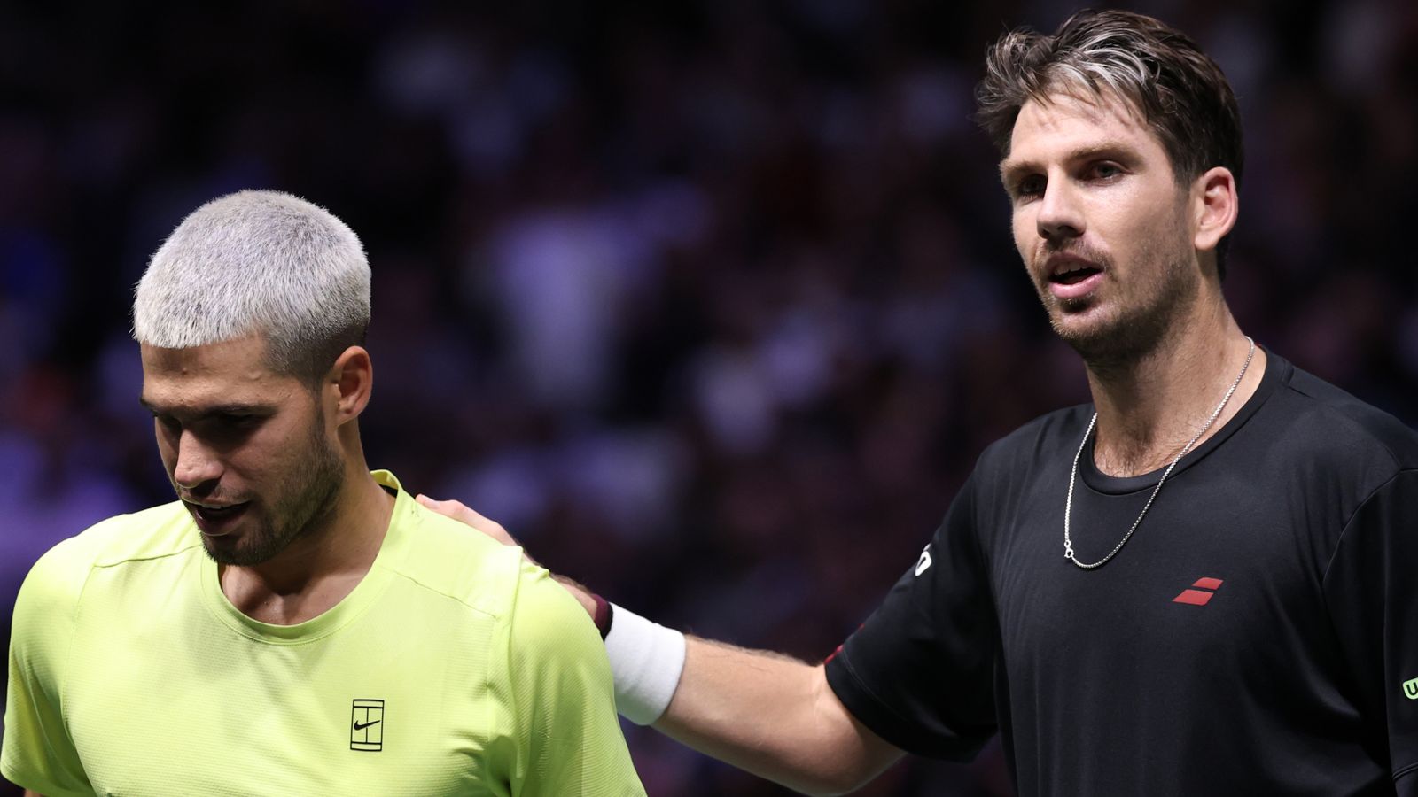 Carlos Alcaraz suffers shock three-set defeat to British No 2 Cameron Norrie in second round at the Paris Masters | Tennis News | Sky Sports