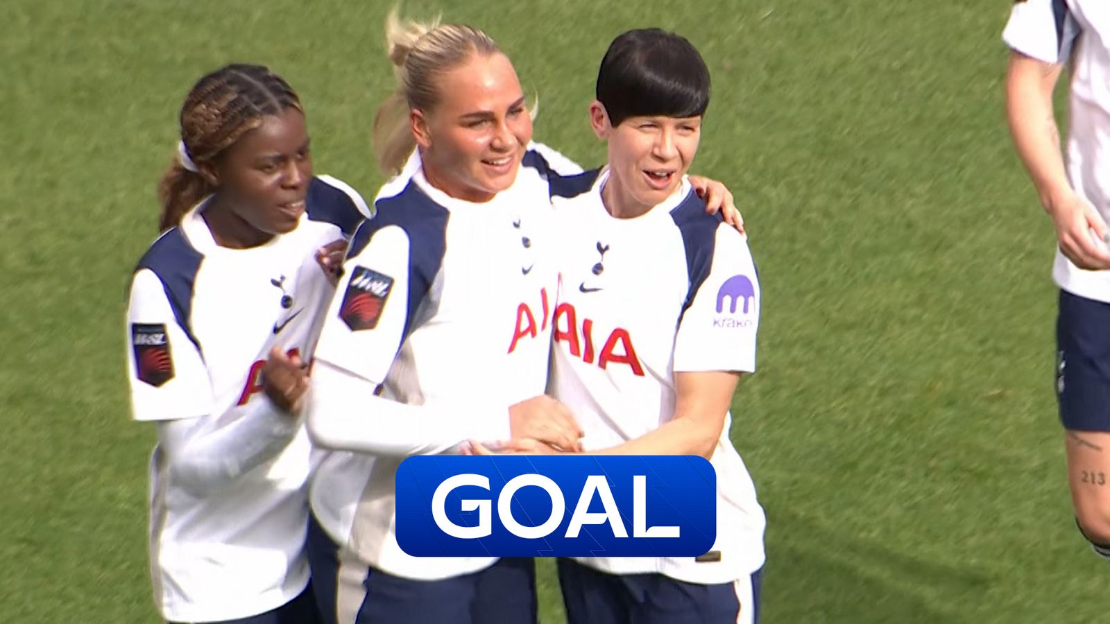 Tottenham Hotspur vs Brighton: Cathinka Tandberg opens the scoring in the WSL tie! - Sky Sports