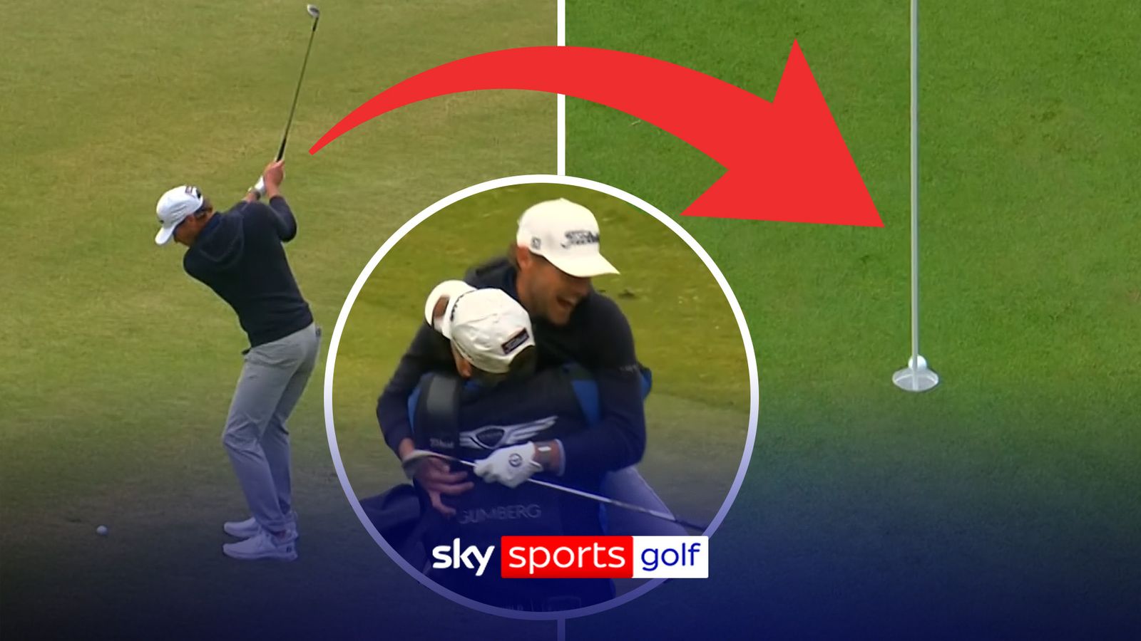 Jordan Gumberg holes OUTRAGEOUS eagle at Genesis Championship