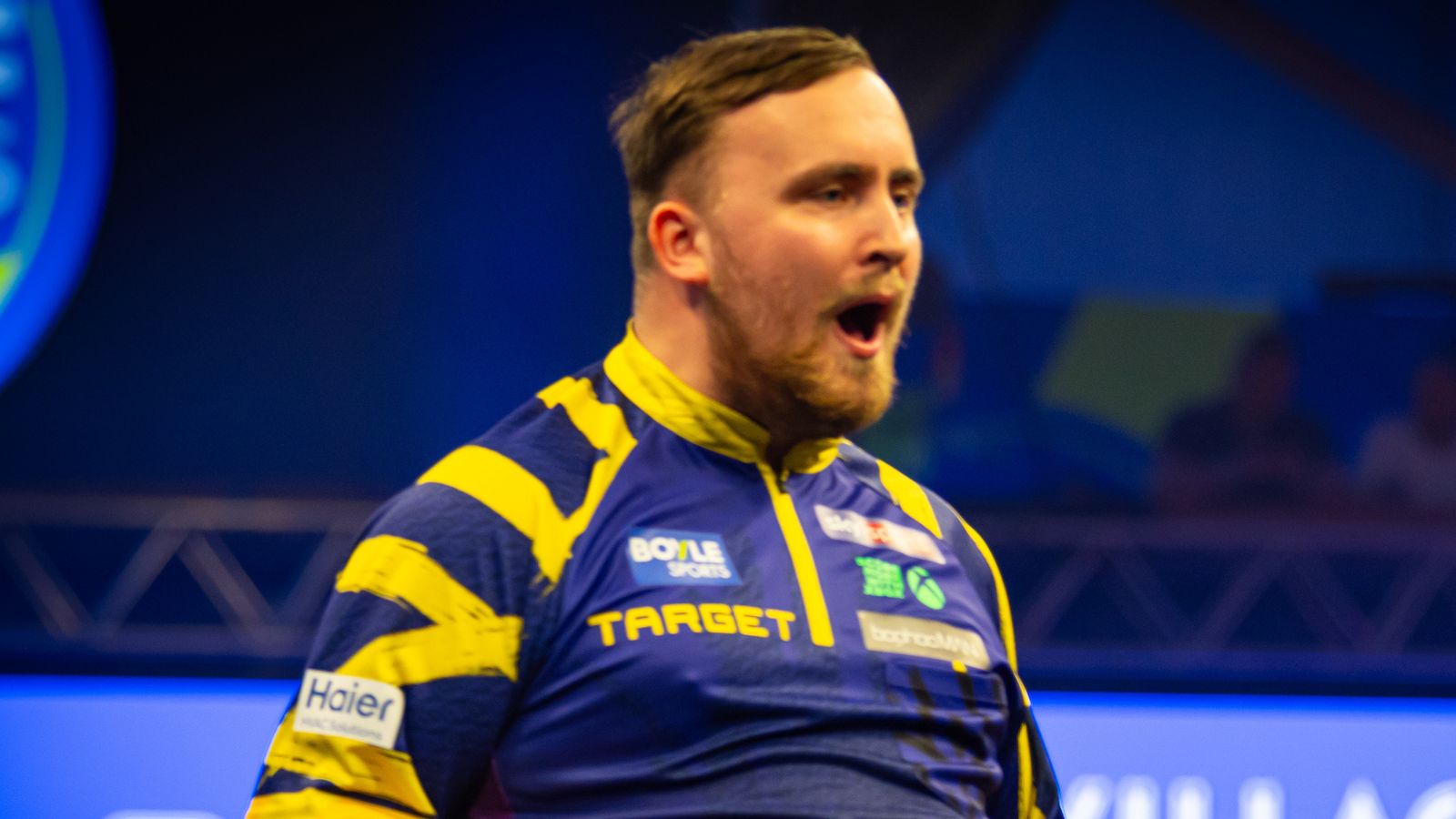 World Grand Prix darts: Luke Littler beats Gian van Veen in stunning match but Michael van Gerwen knocked out