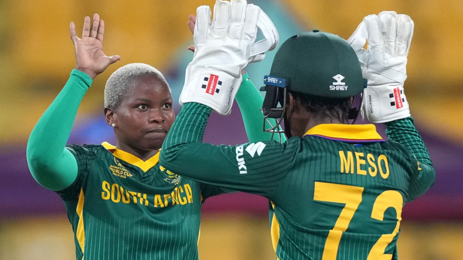 South Africa beat Sri Lanka by 10 wickets to book World Cup semi-final place
