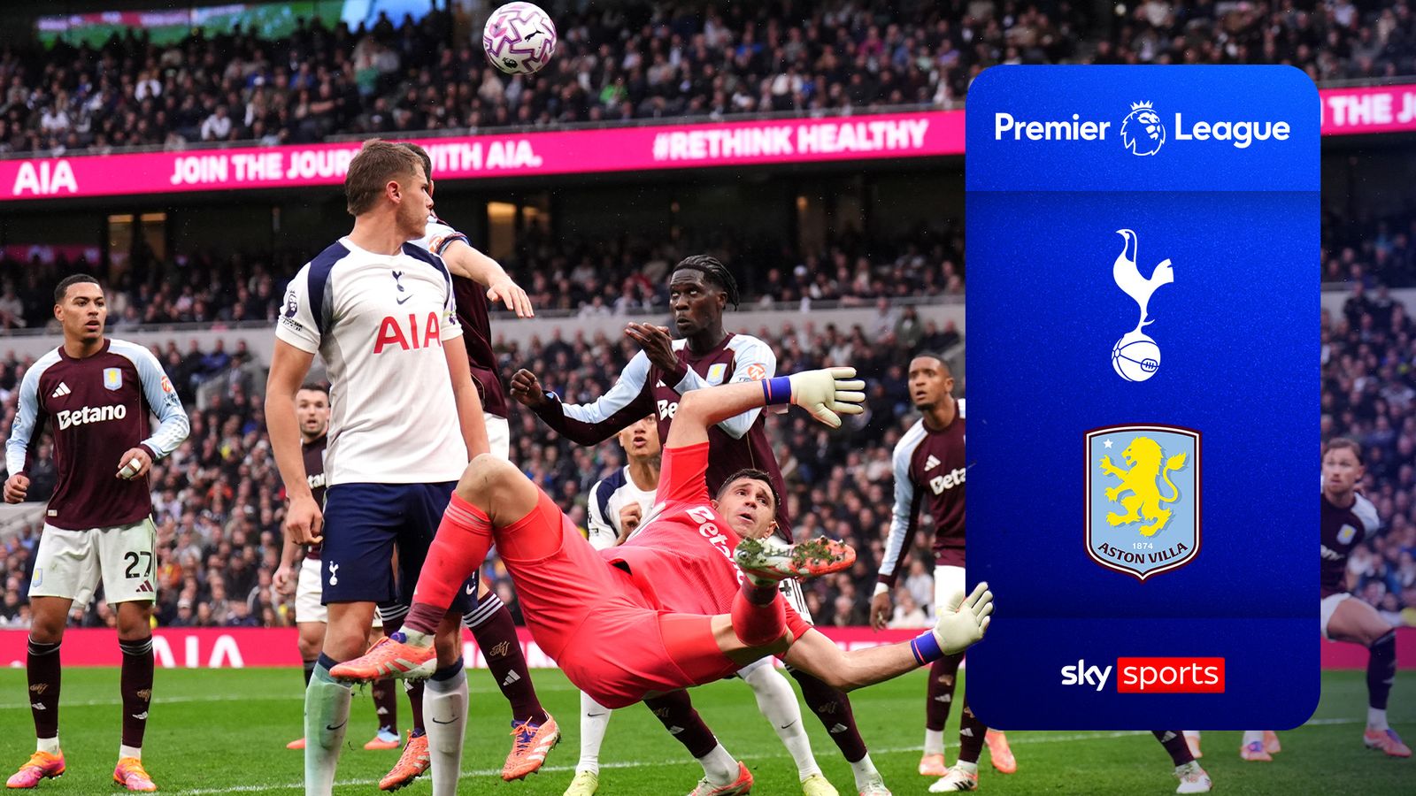 Tottenham 1-2 Aston Villa | Premier League highlights - Sky Sports