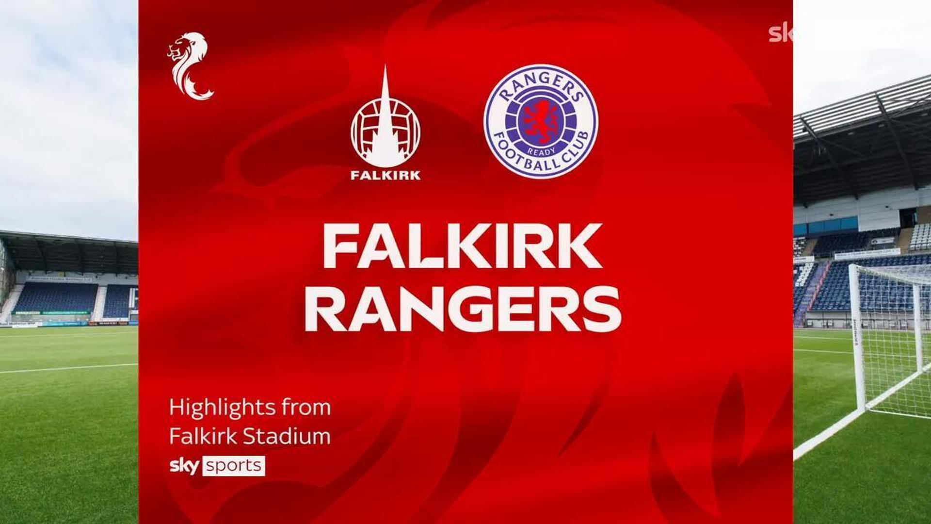 Falkirk 1-1 Rangers