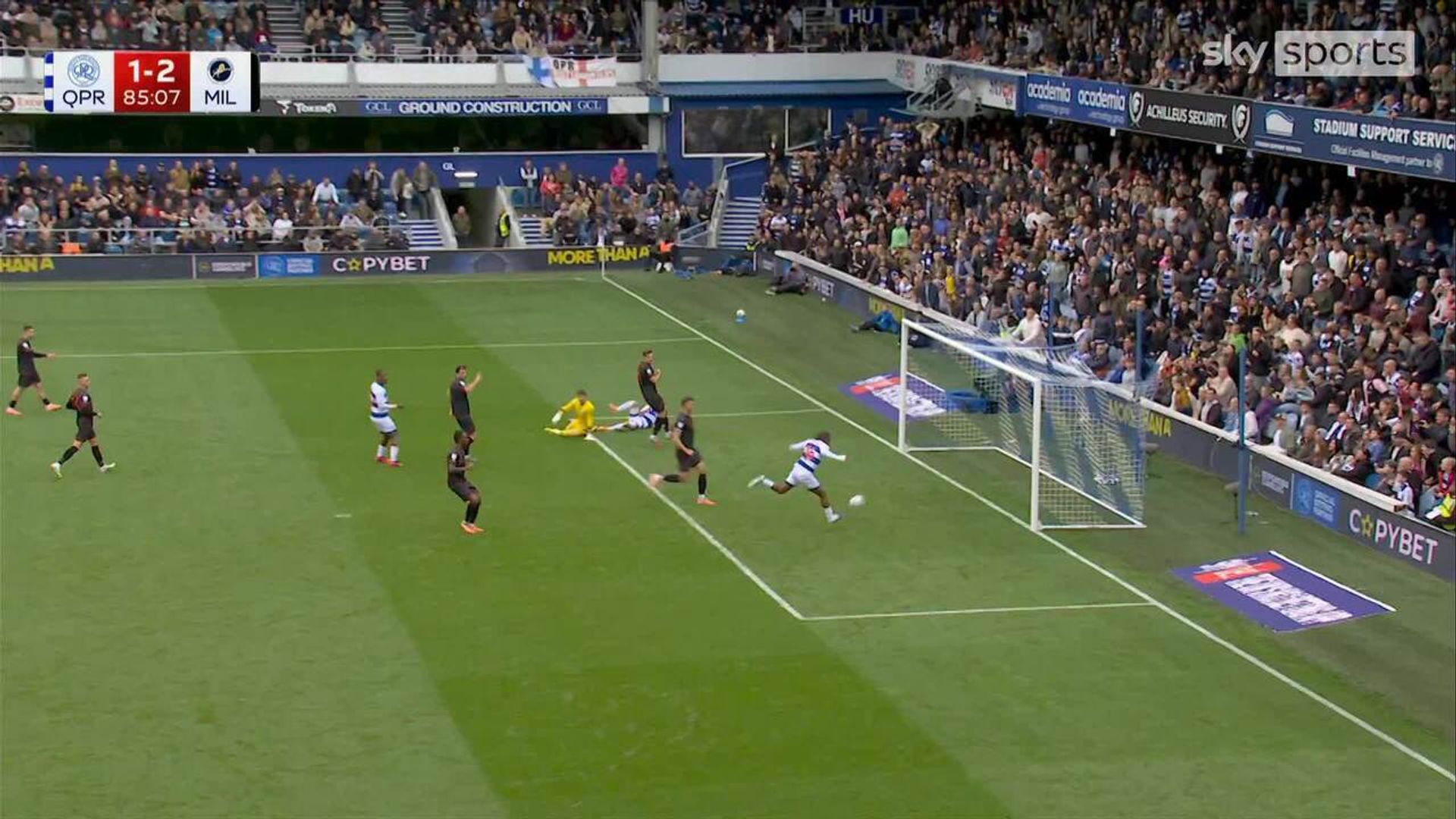 'Game on!' | Burrell scores to give QPR hope against Millwall