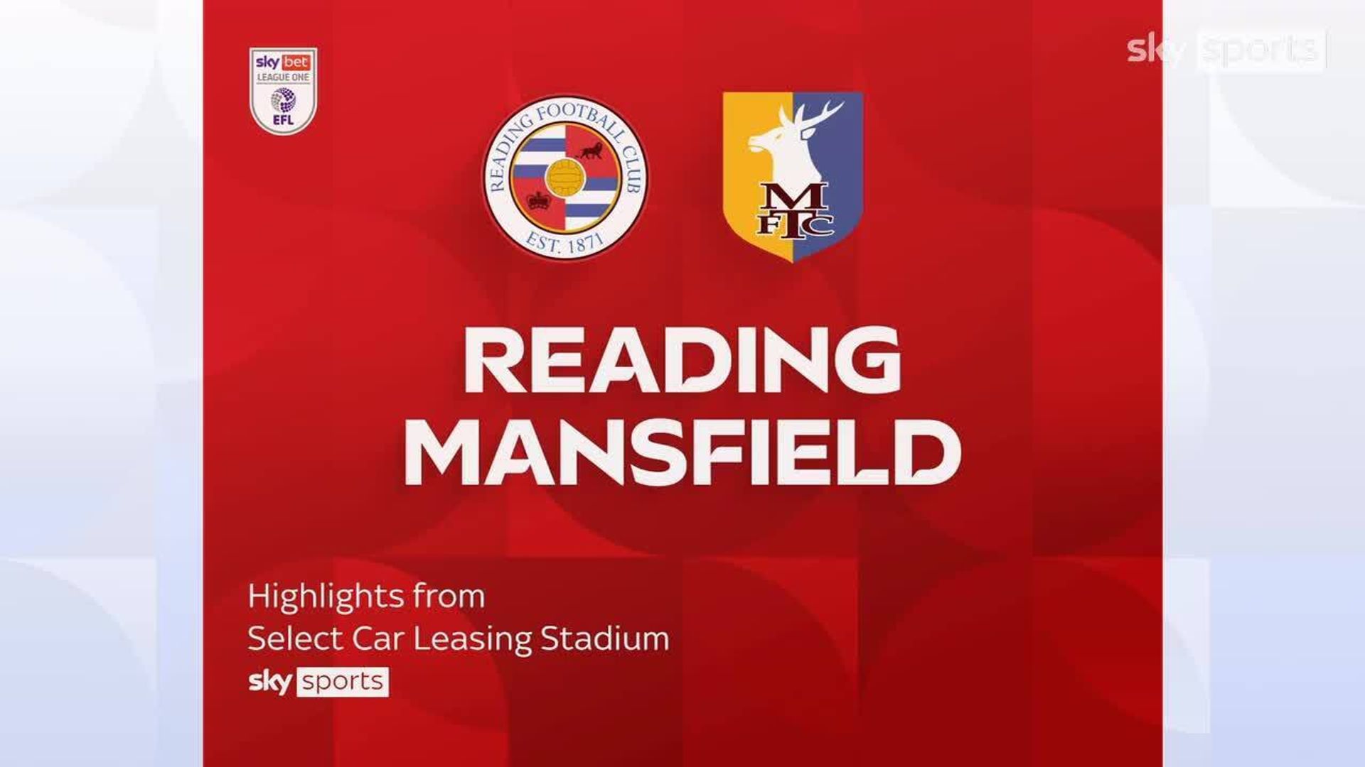 Reading 1-1 Mansfield