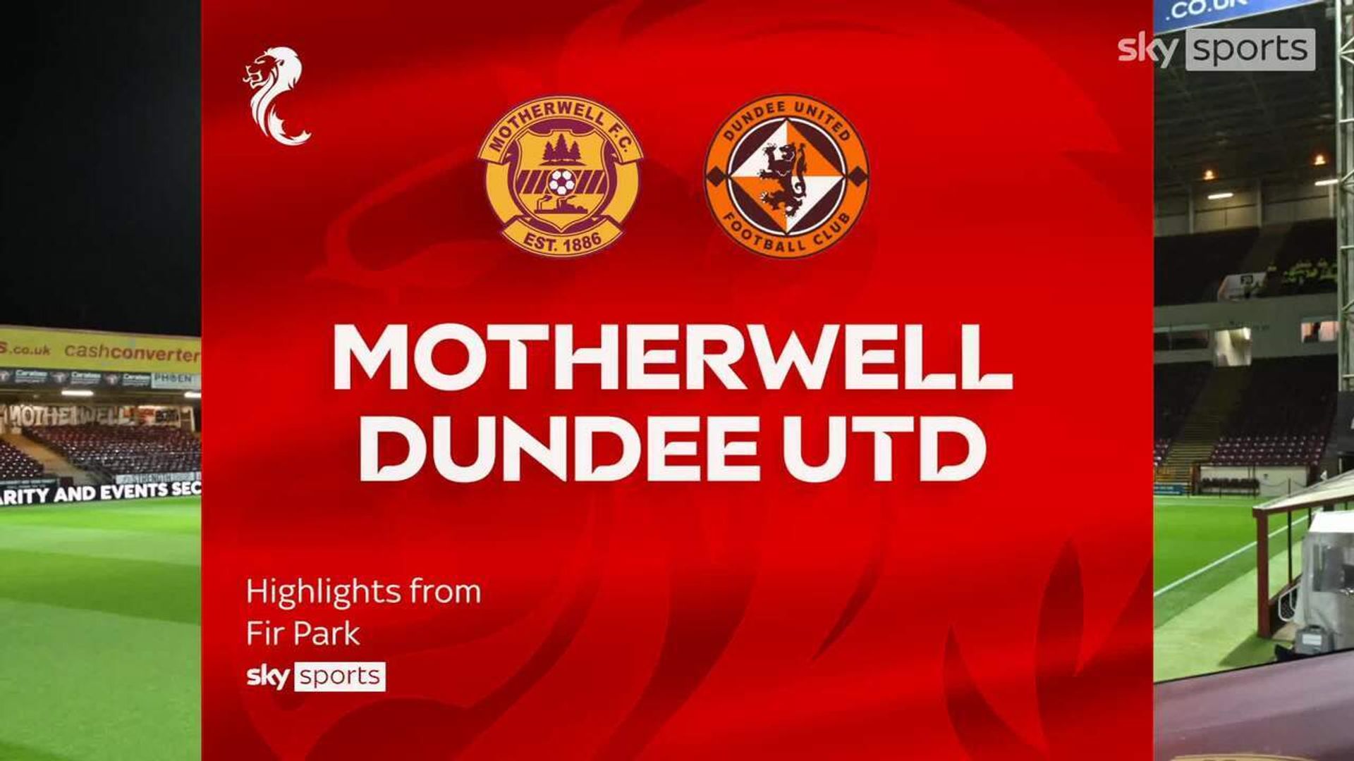 Motherwell 2-0 Dundee United