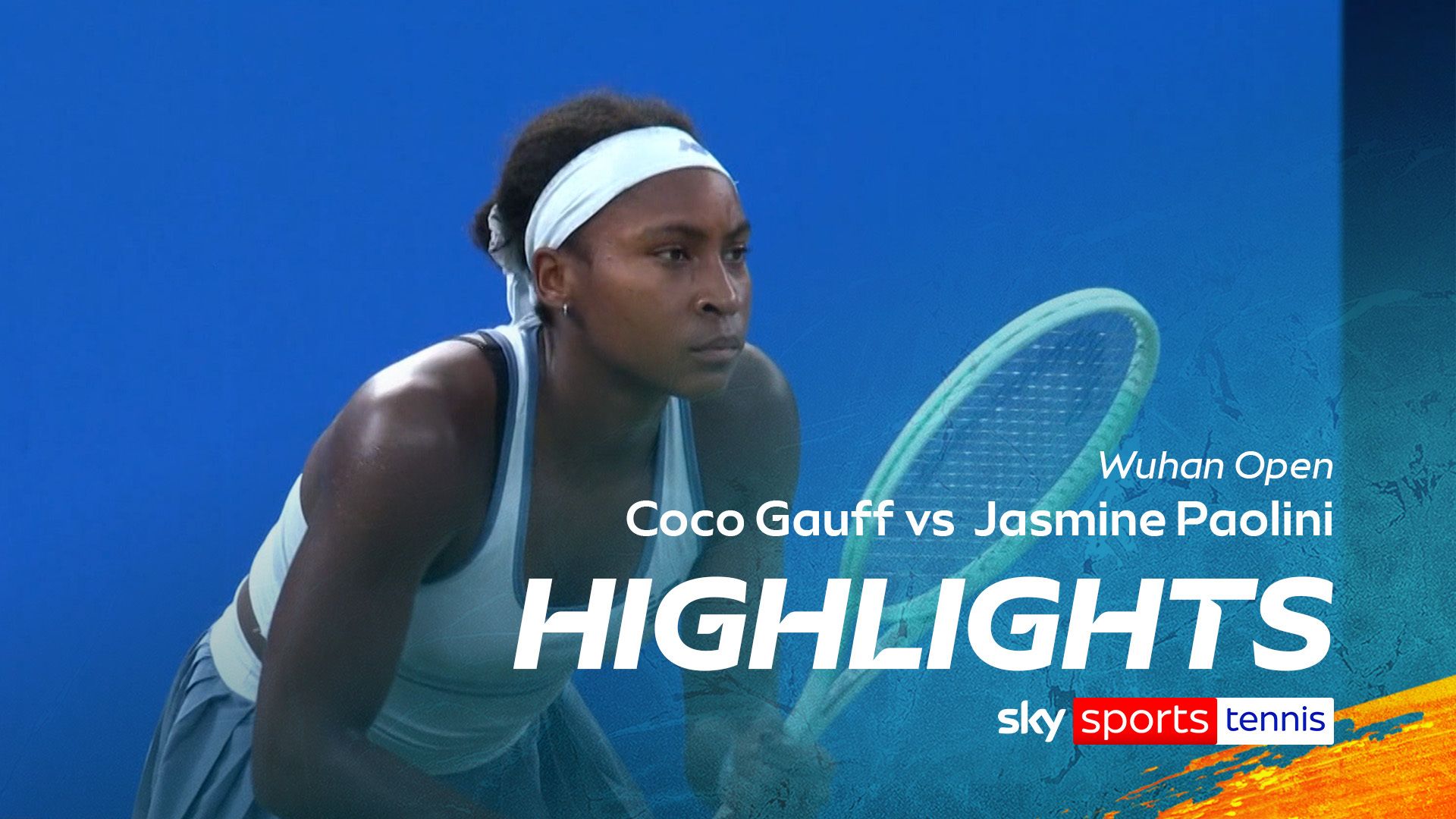 Gauff edges past Paolini to reach Wuhan Open final 