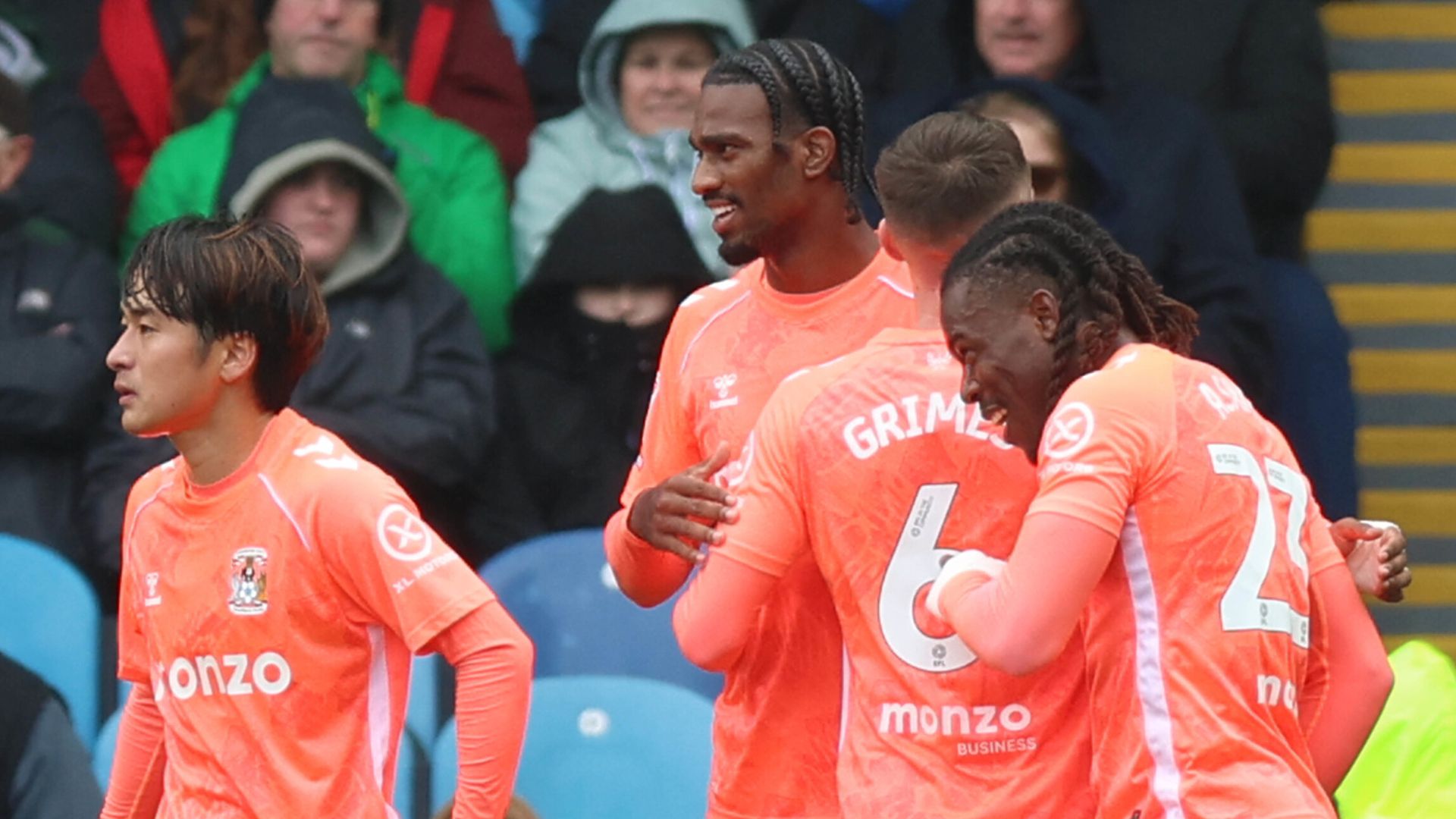 Coventry thump five past sorry Sheffield Wednesday to go top of Championship