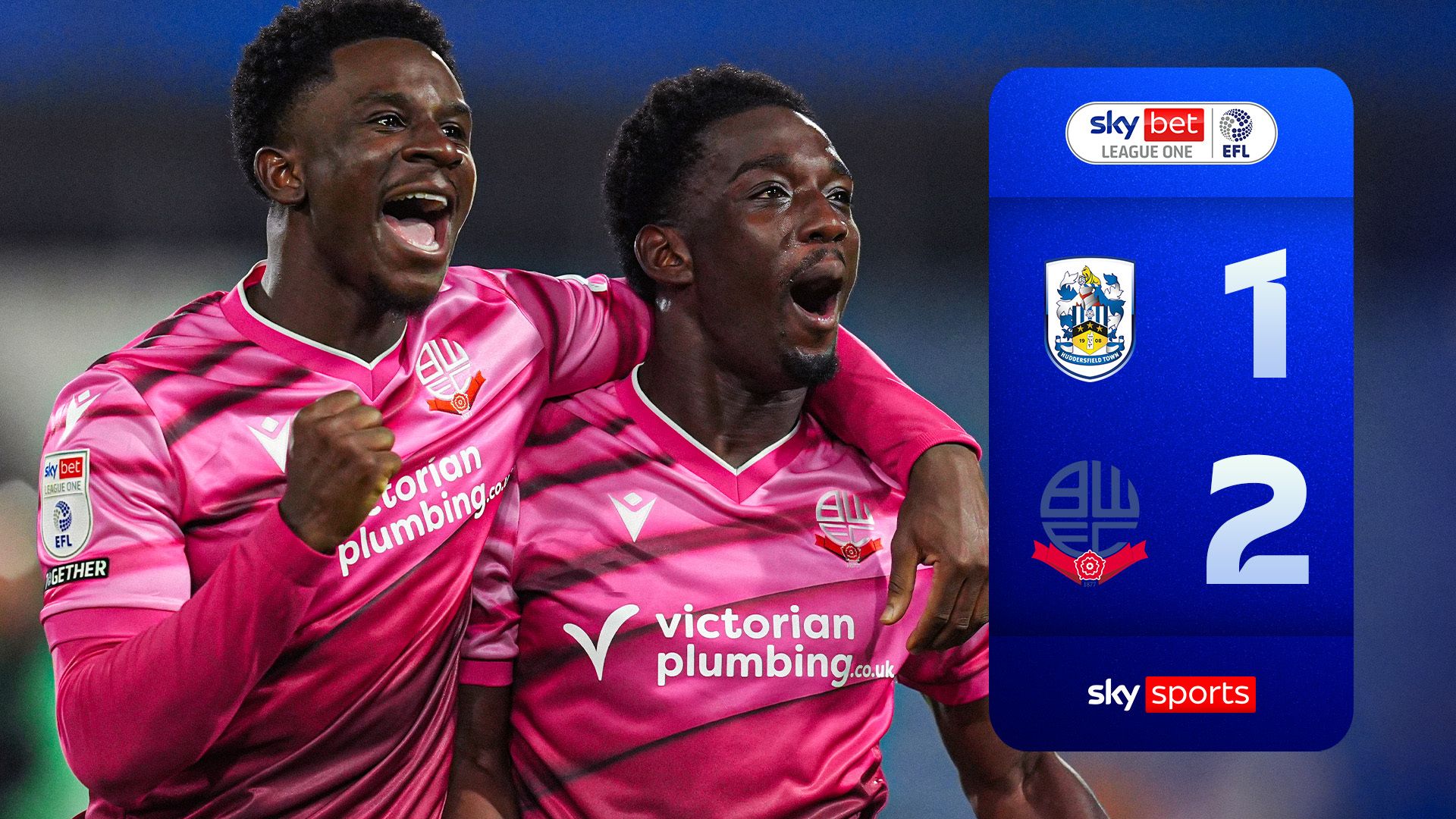 Bolton STUN Huddersfield with stoppage time comeback!