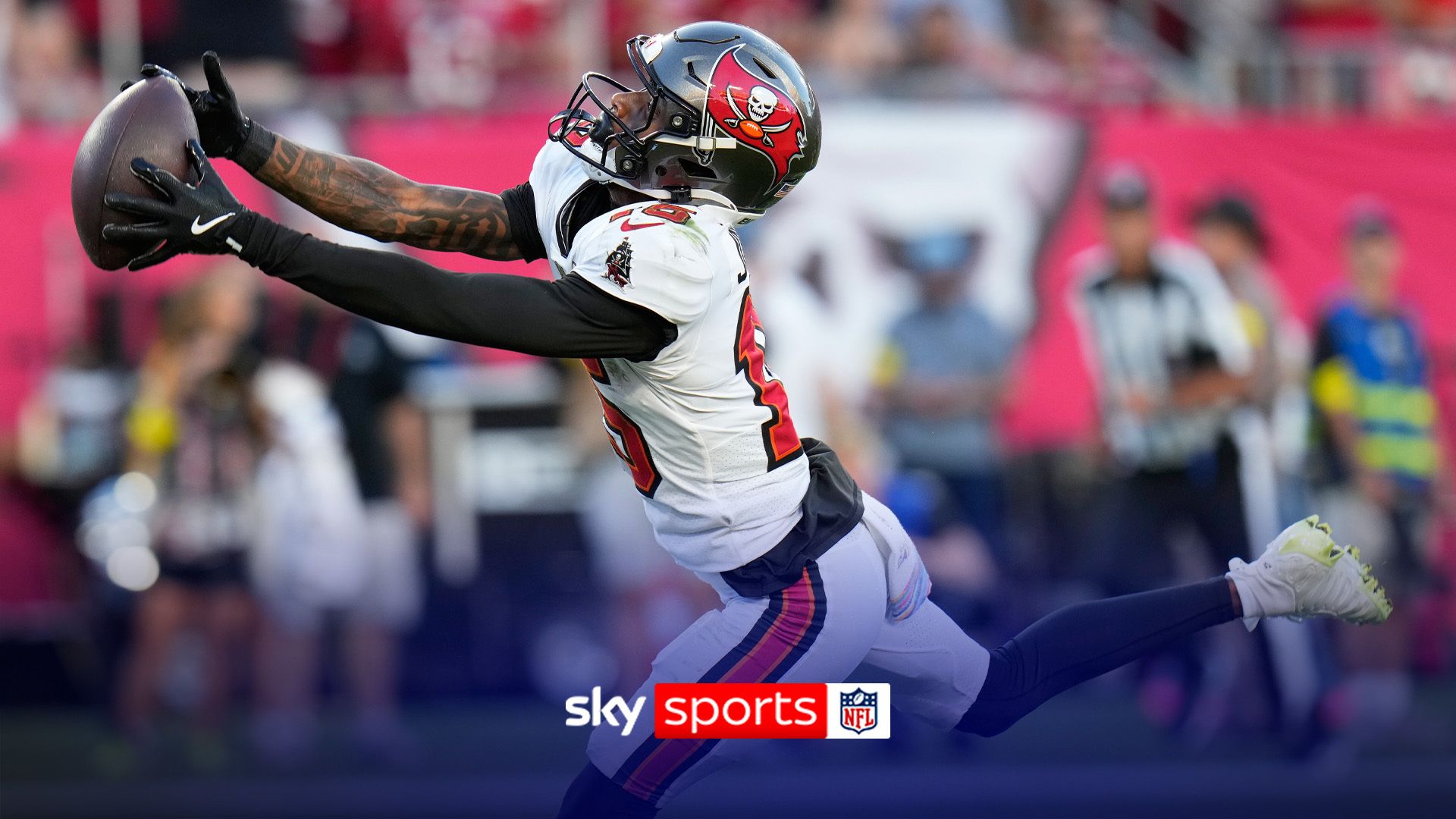 'Oh what a catch' | Johnson scores first TD with a stunning grab