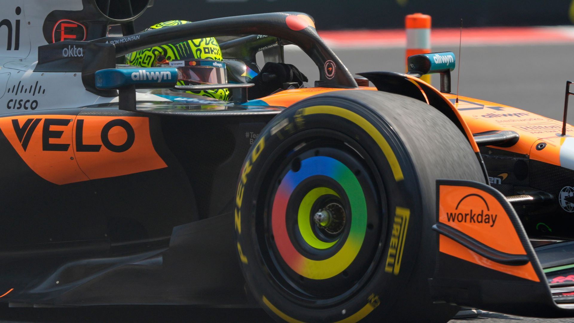 Norris sets storming final practice pace with title rivals adrift, Hamilton second