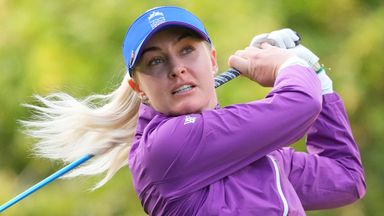 LPGA's International Crown: Charley Hull sinks 12-foot birdie for World