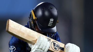 Alice Capsey scored a half-century during England's World Cup semi-final defeat