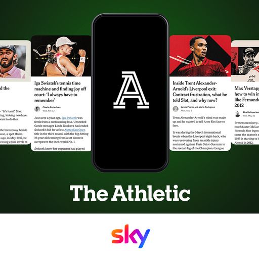 Read The Athletic with Sky VIP
