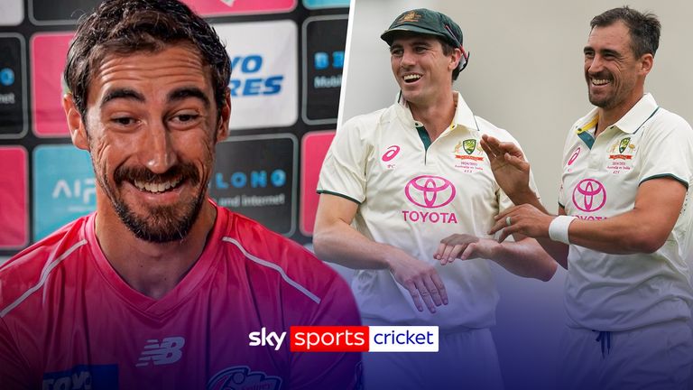 Mitchell Starc takes funny jibe at media over Pat Cummins fitness chat 