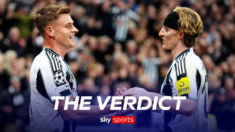 Sky Sports' Keith Downie gives his verdict of Newcastle United's 3-0 win over Jose Mourinho's Benfica side in the Champions League at St James' Park.