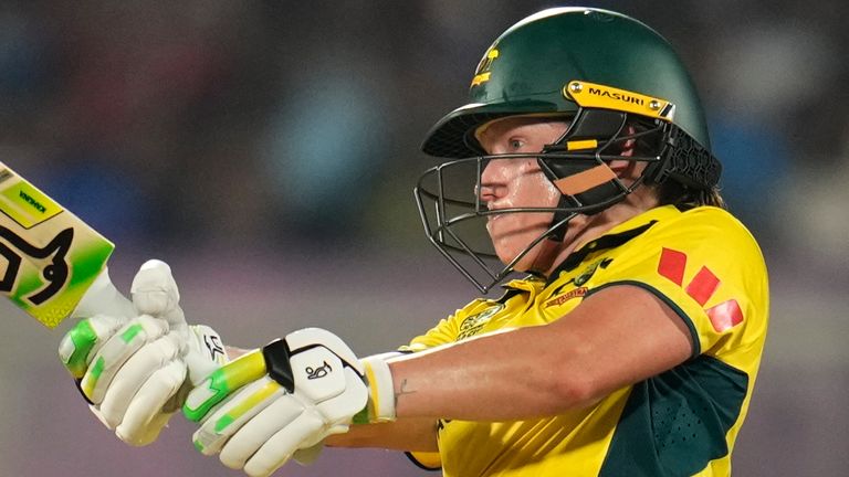 Australia's captain Alyssa Healy 